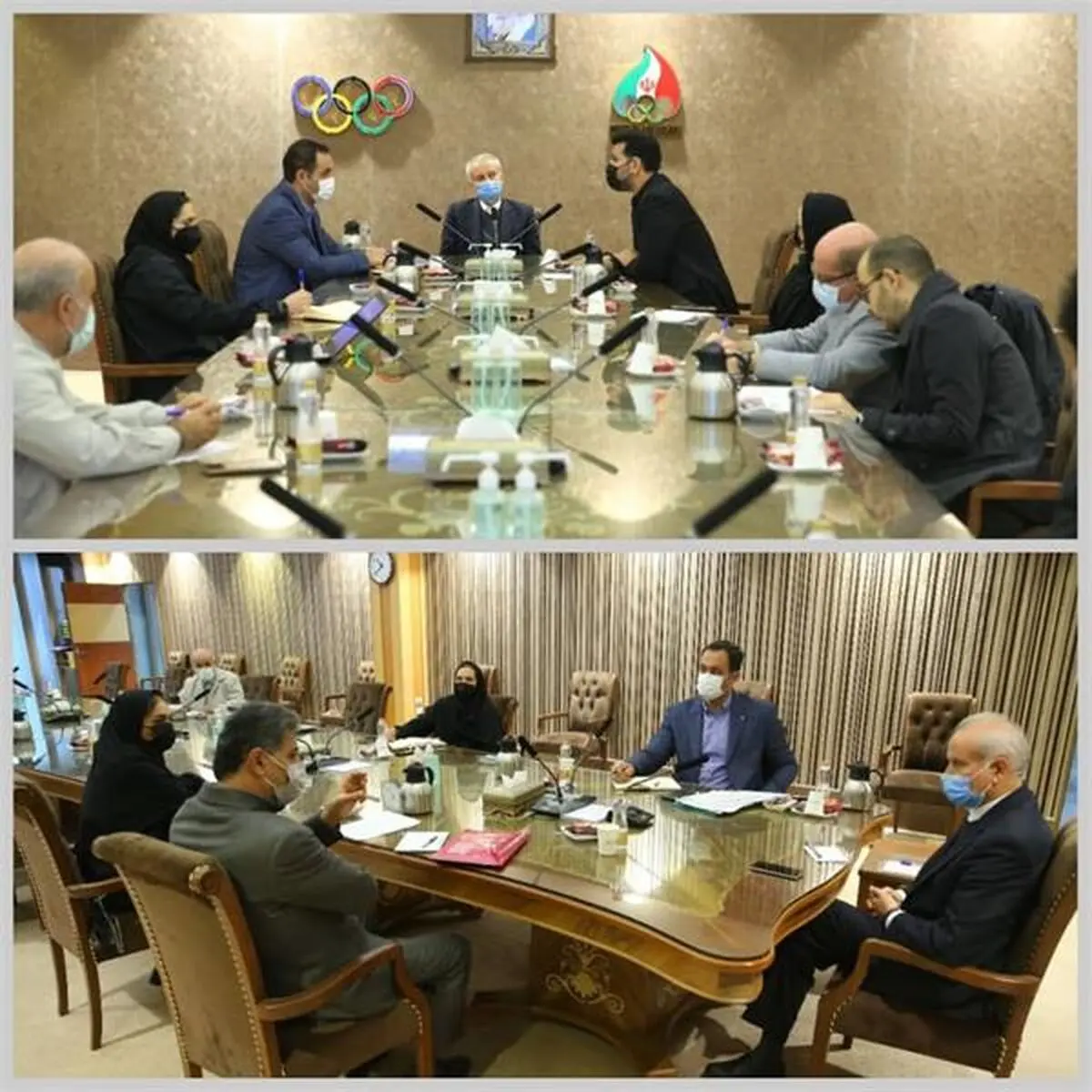 نشست کادر سرپرستی با مسئولان فدراسیون‌های شطرنج و هندبال برگزار شد