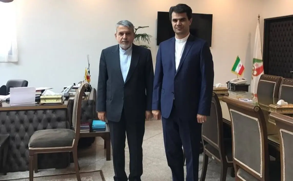 دیدار رئیس فدراسیون گلف با رئیس کمیته ملی المپیک