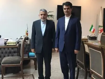 دیدار رئیس فدراسیون گلف با رئیس کمیته ملی المپیک