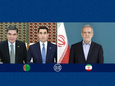 بزشکیان: آفاق التعاون بین إیران وترکمانستان ستشهد المزید من التطور