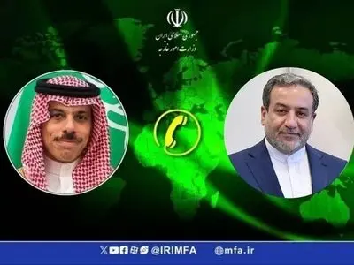 Iran Saudi FMs hold phone conversation talk Gaza Zionist crimes