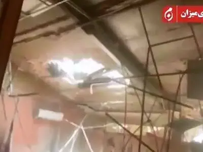 انتشار برای اولین بار؛ زندان اوین دقایقی پس از حمله + فیلم