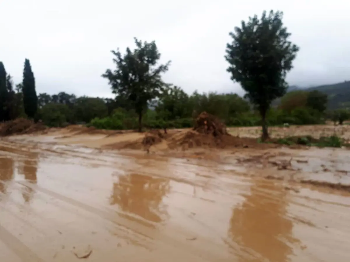 آبگرفتگی منازل روستایی مسکونی سیمرغ