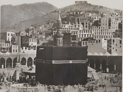 قدیمی‌ترین تصاویر باقی‌ مانده از مکه