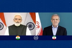 پزشکیان: اراده ایران بر تقویت روابط همه‌جانبه با هند است