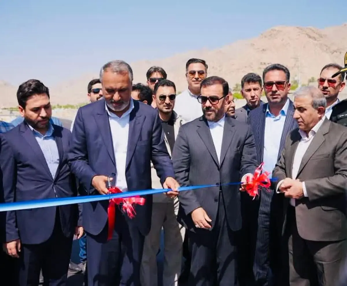 بخشی از باند دوم محور جهرم – قیر بهره‌برداری شد