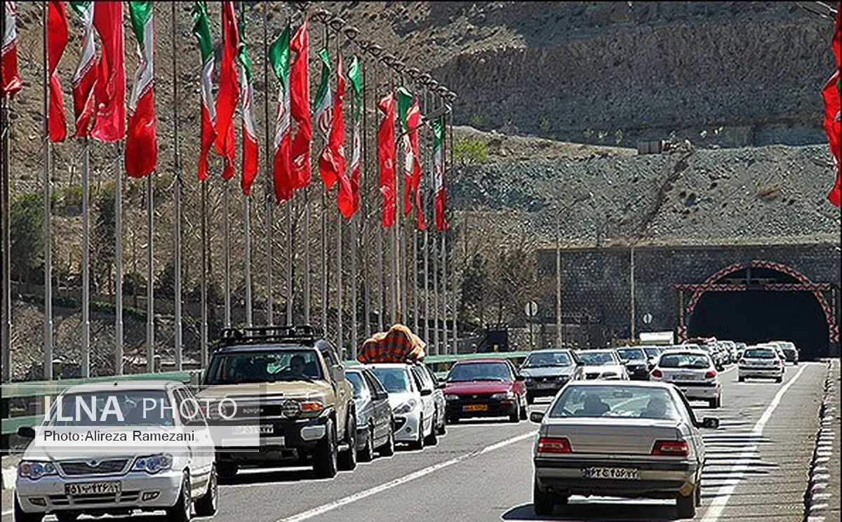 اجرای آزمایشی طرح زوج وفرد در جاده چالوس