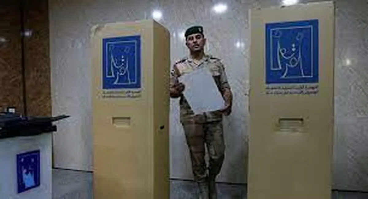 زخمی شدن دو سرباز عراقی در پی حمله عناصر ناشناس به یک مرکز انتخاباتی 

