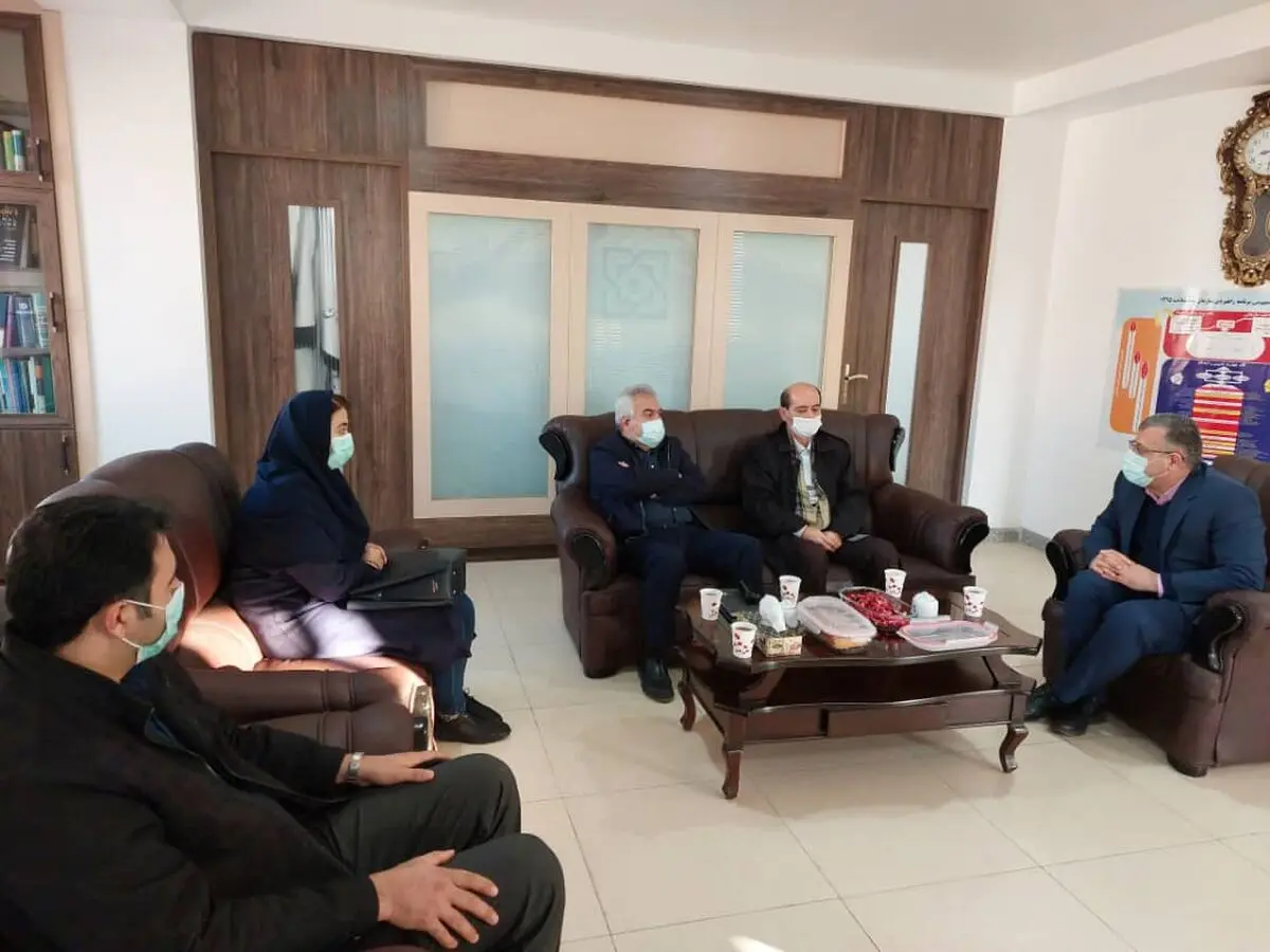 دیدار تشکلات کارگری با مدیر کل بیمه سلامت مازندران