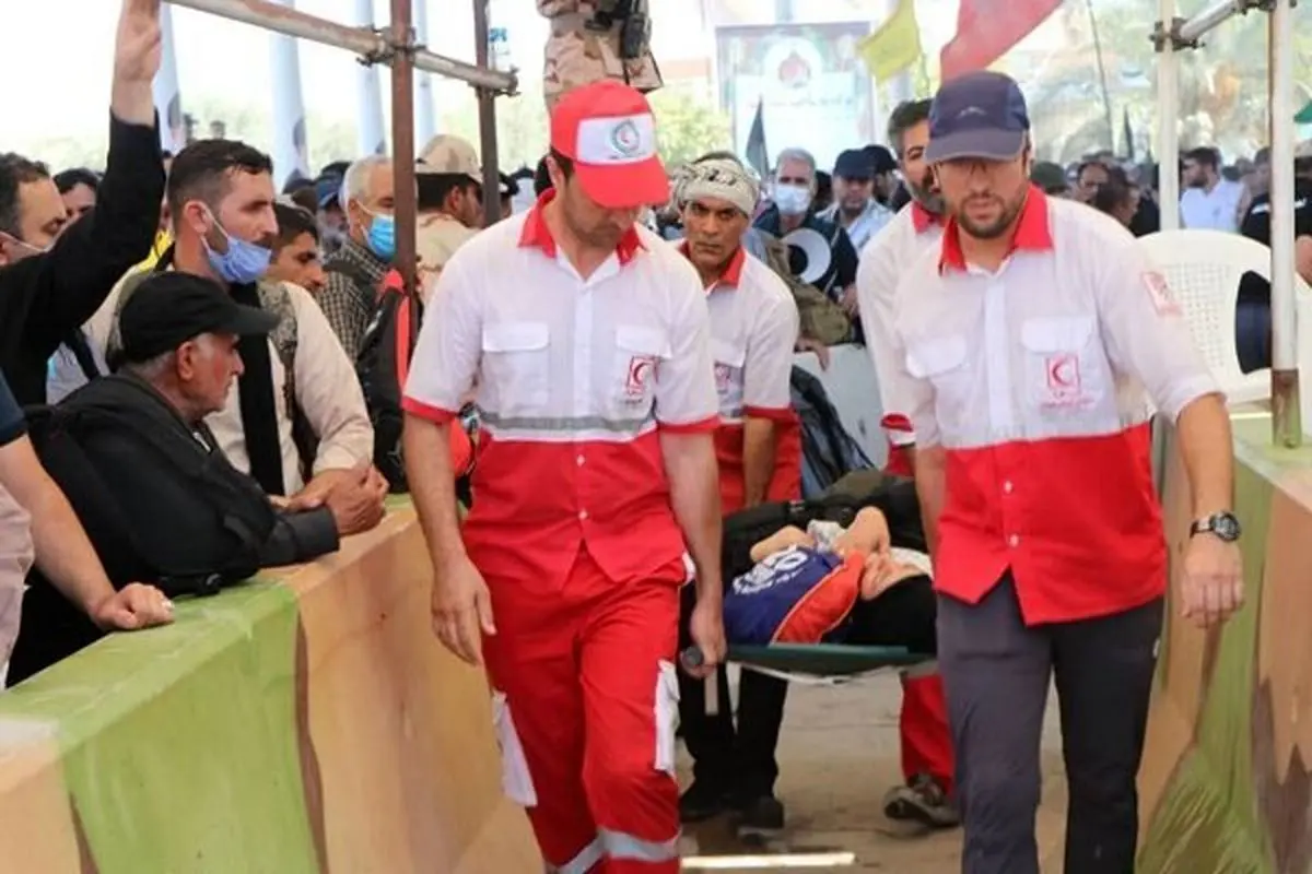 ارائه خدمات بشردوستانه در مرز بین‌المللی خسروی به زائران اربعین حسینی