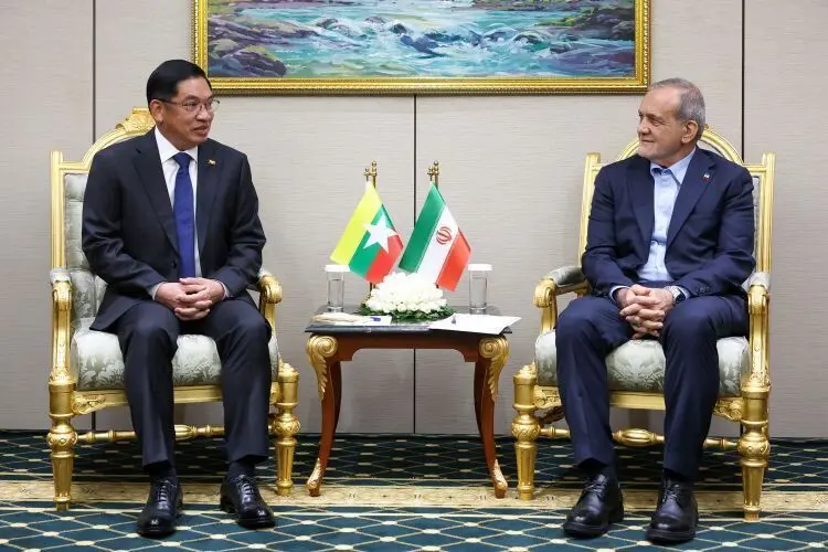 الرئيس بزشكيان:هناك رؤية واضحة لإمكانية التعاون بين إيران وميانمار