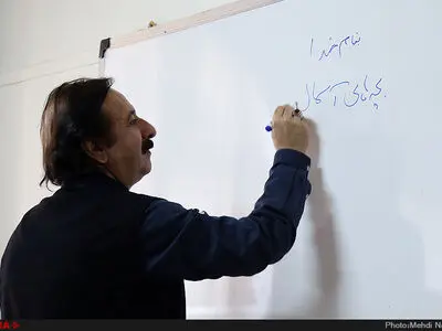حضور مجید مجیدی در دبیرستان نظام مافی