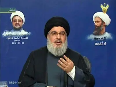 سید حسن نصرالله شهادت شیخ نمر را تبریک و تسلیت گفت