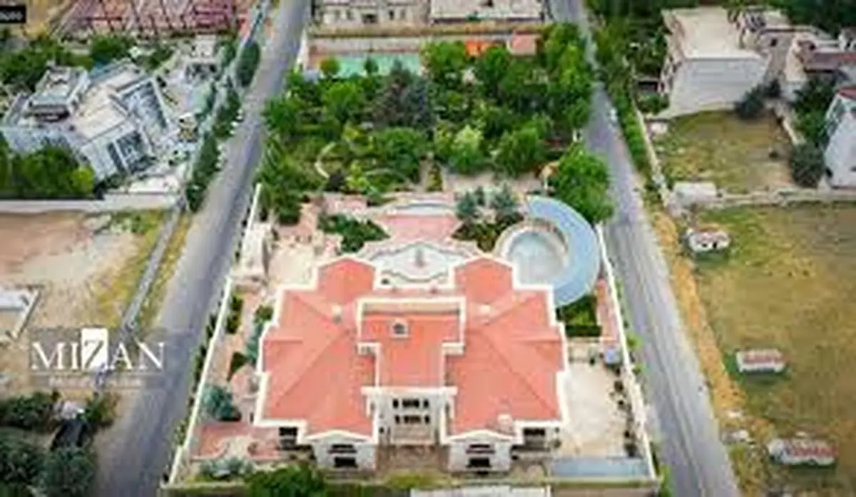تصاویری از ویلای ۸ هزار متری متعلق به متهم ردیف اول پرونده چای دبش/فیلم