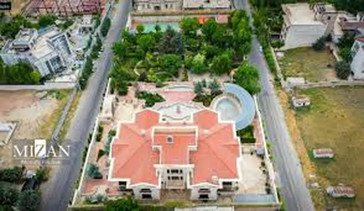 تصاویری از ویلای ۸ هزار متری متعلق به متهم ردیف اول پرونده چای دبش/فیلم
