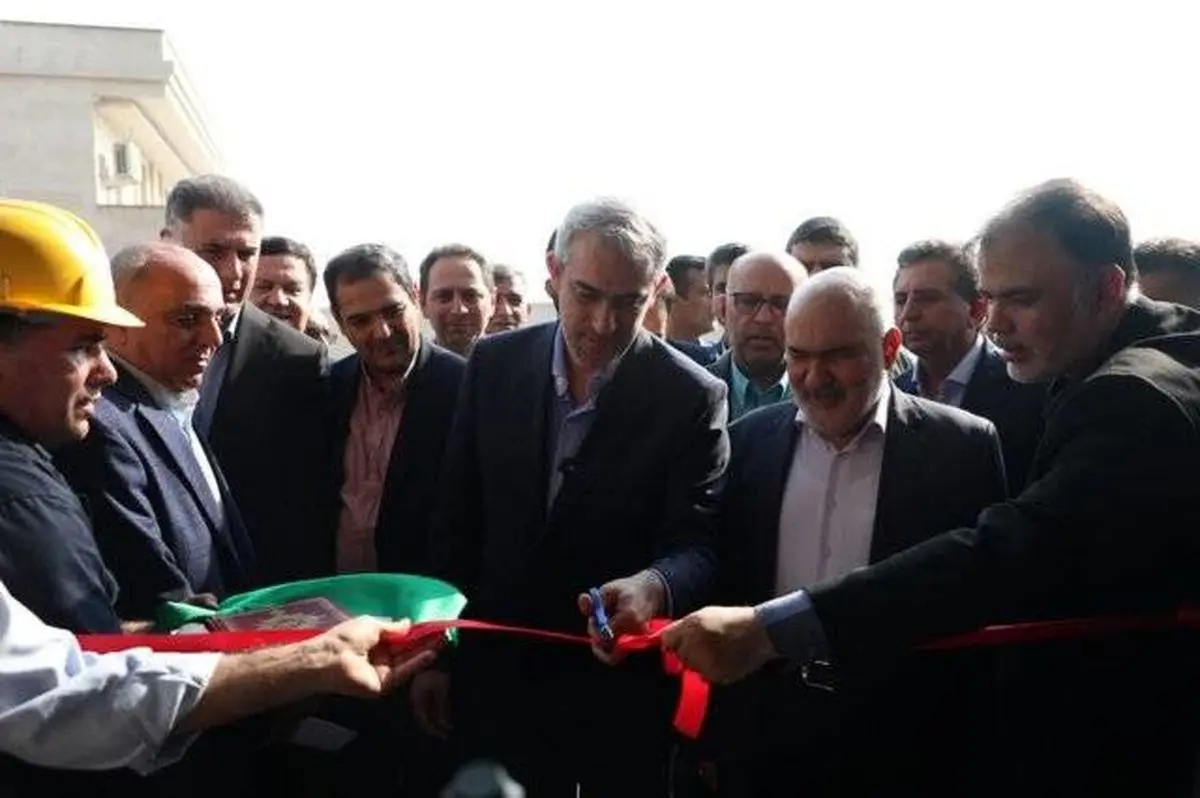 از شرکت فولاد پخش اهواز با تسهیلات بانک توسعه تعاون در هفته دولت بهرهبرداری شد
