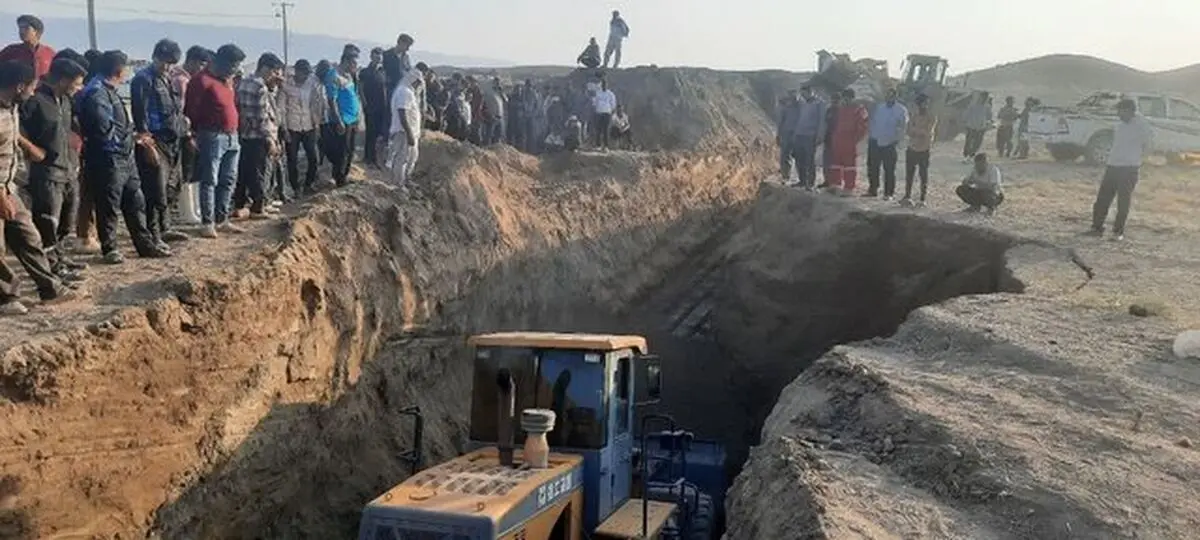 مرگ یک کارگر مقنی بر اثر ریزش دهانه چاه