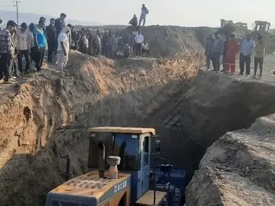 مرگ یک کارگر مقنی بر اثر ریزش دهانه چاه