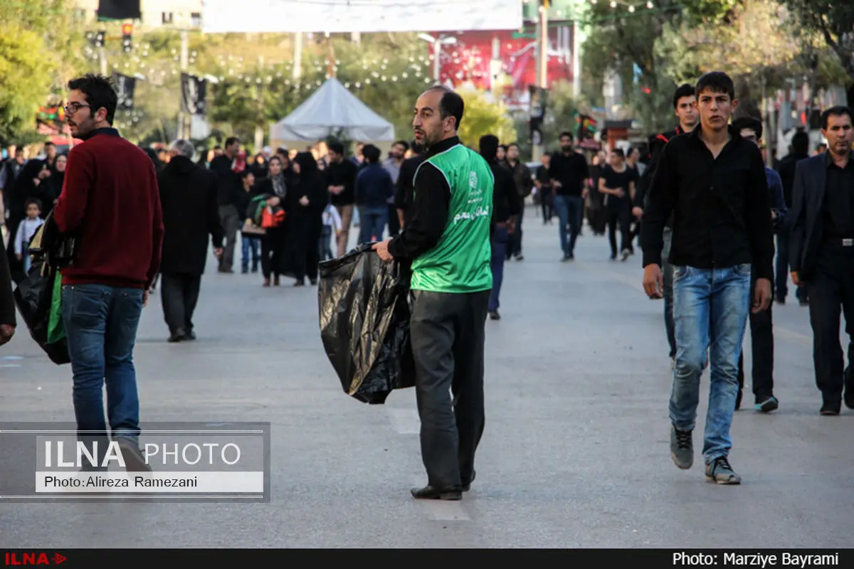 پاکبانان محرم به احترام طبیعت قامت خم کردند