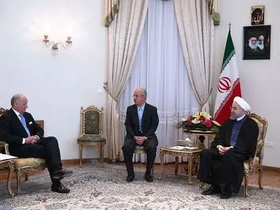 روحانی: ایران در مسیر توافق، مستحکم است/ فابیوس:عقب‌ماندگی در روابط با ایران باید جبران شود