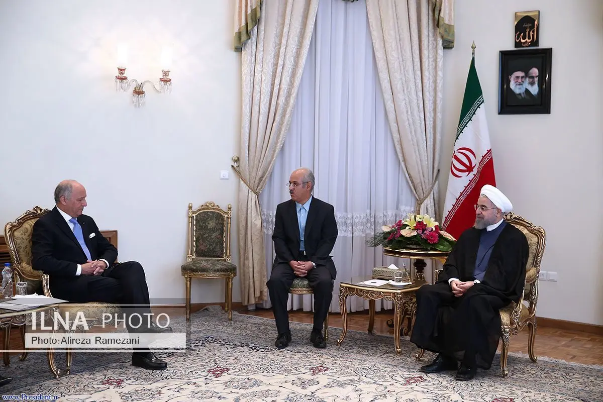 روحانی: ایران در مسیر توافق، مستحکم است/ فابیوس:عقبماندگی در روابط با ایران باید جبران شود