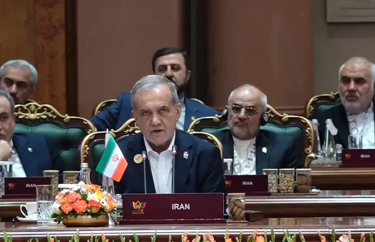 پزشکیان در جلسه غیرعلنی سران عضو بریکس در دهلی‌نو مطرح کرد؛