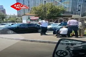 دستگیری موبایل‌ قاپ توسط مردم در چهار راه طالقانی مشهد + فیلم