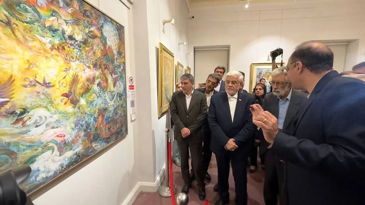 موزه استاد محمود فرشچیان در سعدآباد بازگشایی شد/ پاسداشت میراث ماندگار نگارگری ایران