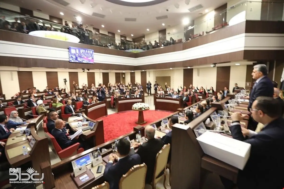 رأی اعتماد پارلمان کردستان عراق به دولت جدید مسرور بارزانی