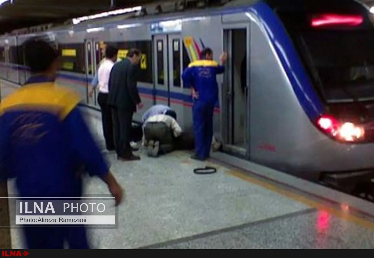 روابط عمومی مترو: مردی که به حریم ریلی تجاوز کرده بود؛ درگذشت