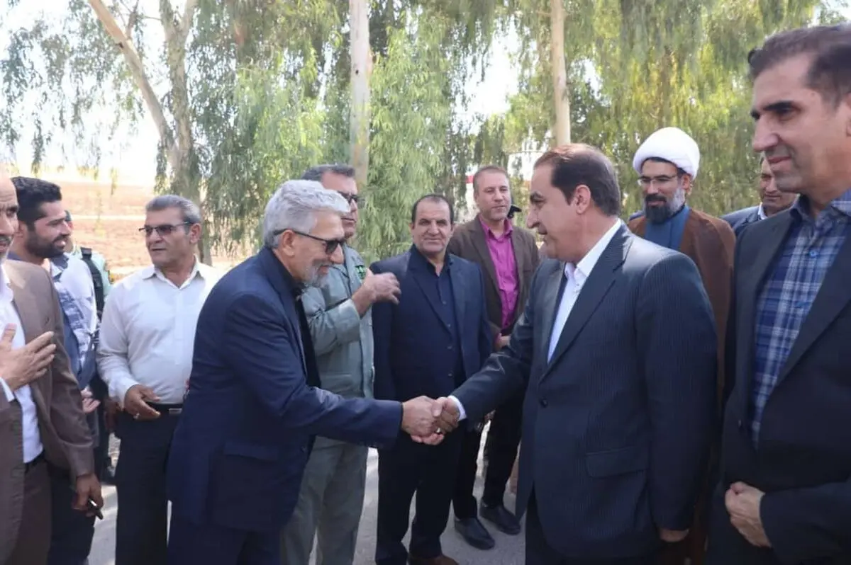 استاندار ایلام وارد لومار شد 