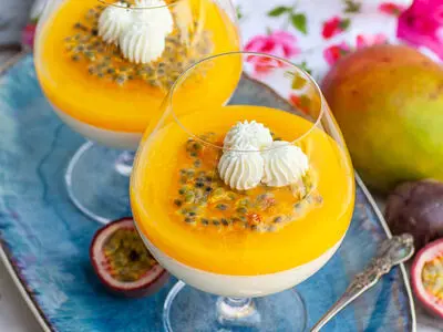 طرز تهیه پاناکوتا انبه 