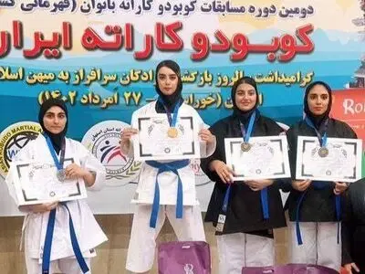 تیم روبیان اصفهان، فاتح مسابقات قهرمان کشوری کوبودو کاراته