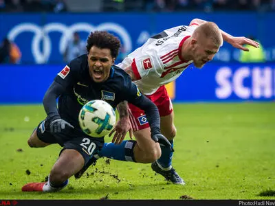 Bundesliga : Hamburg 1 - 2 Hertaberlin