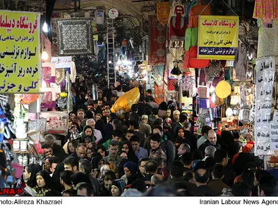 بازار تهران در روزهای پایانی سال