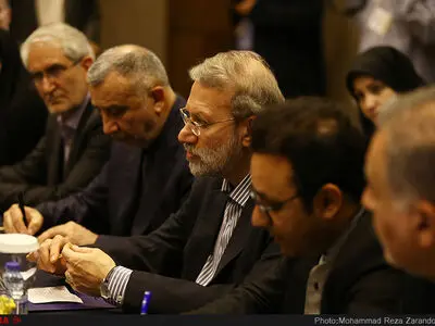 دیدار و نشست مشترک علی لاریجانی با رؤسای مجالس عراق ، آذربایجان ، قزاقستان ، صربستان و بلغارستان 