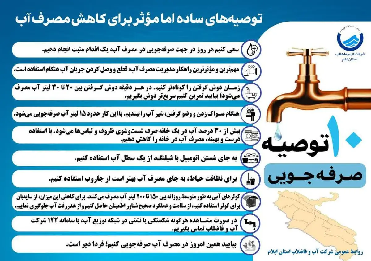 با پرهیز از مصارف غیرضروری و رعایت الگوهای مصرف بهینه به ما کمگ کنید