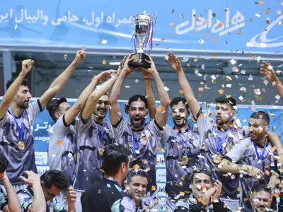 نیروی زمینی قهرمان سری B لیگ دسته یک والیبال مردان شد