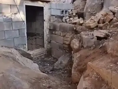 غار کشف‌شده در منزل یک کاشانی بر اثر فرونشست/فیلم