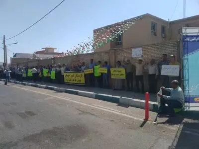 تجمع بازنشستگان تأمین اجتماعی در  شوش و اهواز
