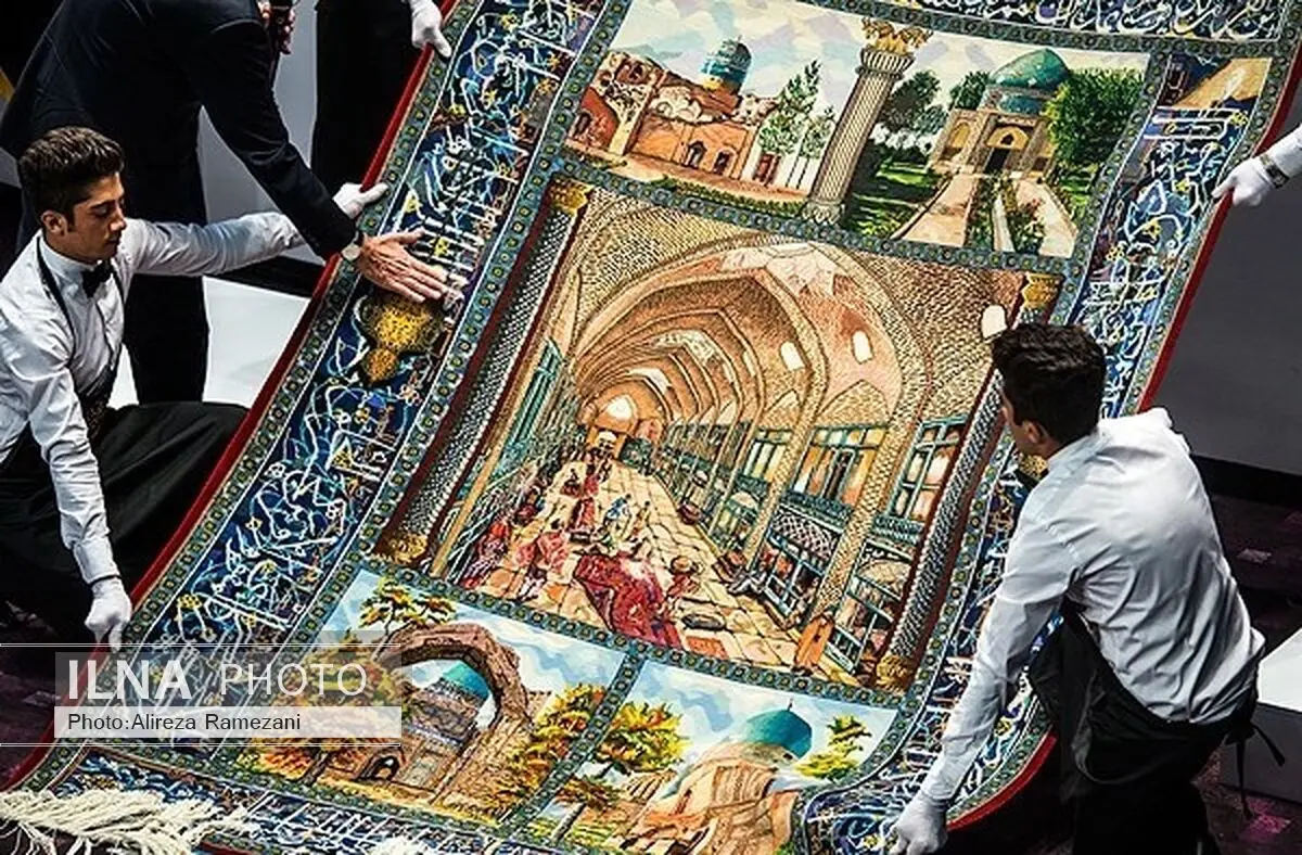 از حضور هنرمندان تا فروش بیش از 30 میلیاردی در نخستین حراج ملی فرش