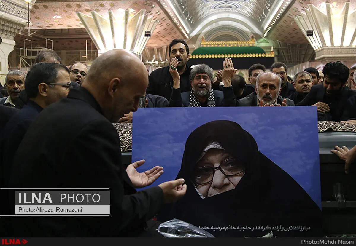مراسم ترحیم مرضیه دباغ برگزار شد
