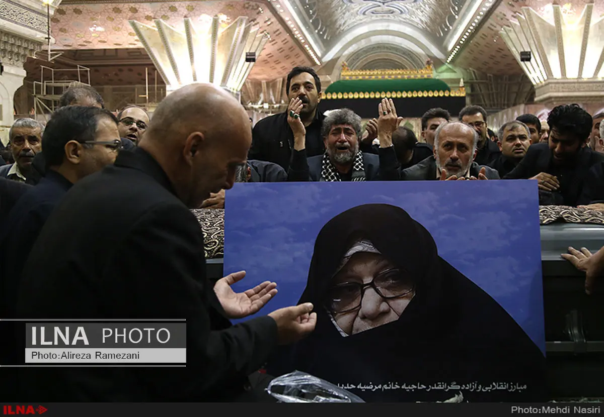مراسم ترحیم مرضیه دباغ برگزار شد
