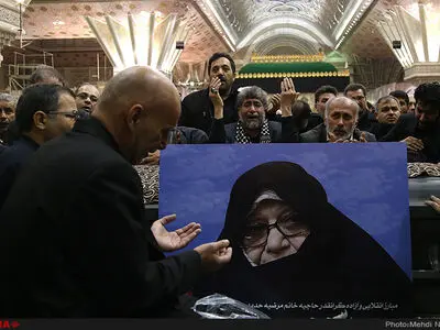 مراسم ترحیم مرضیه دباغ برگزار شد