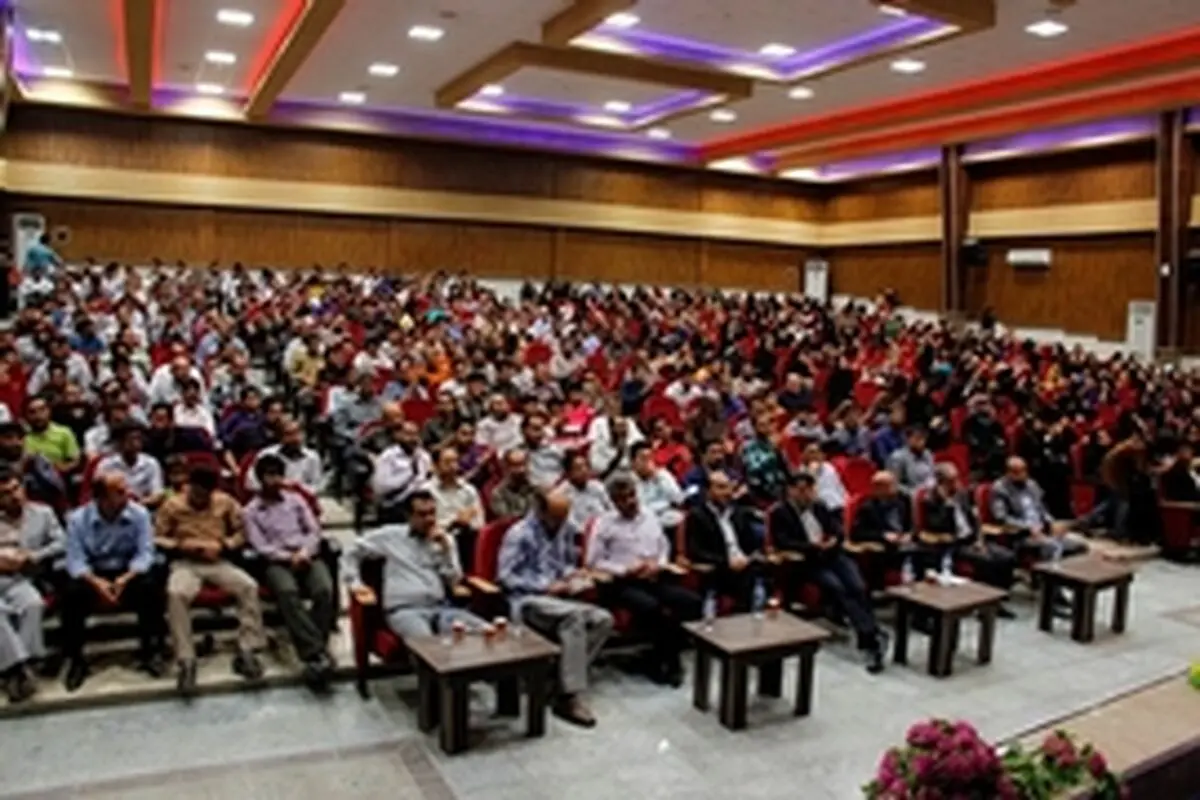 جشن تجلیل از کارگران نمونه شهرستان لامرد