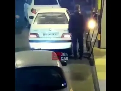 توضیح پلیس درباره سرقت خودرو از پمپ‌بنزینی در خیابان شریعتی