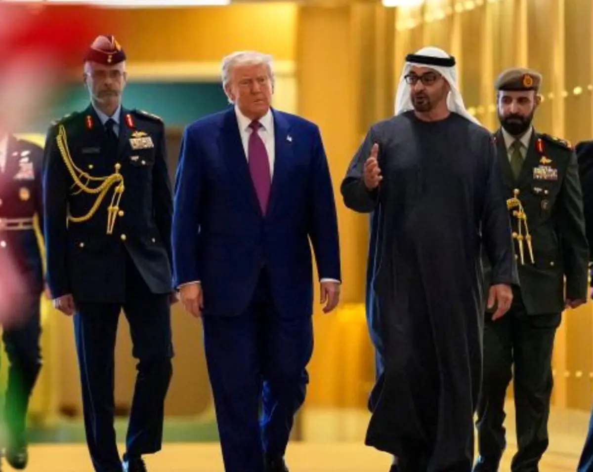 ترامپ وارد ابوظبی شد