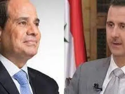 گفت‌و‌گوی تلفنی السیسی و بشار اسد در پی زلزله اخیر
