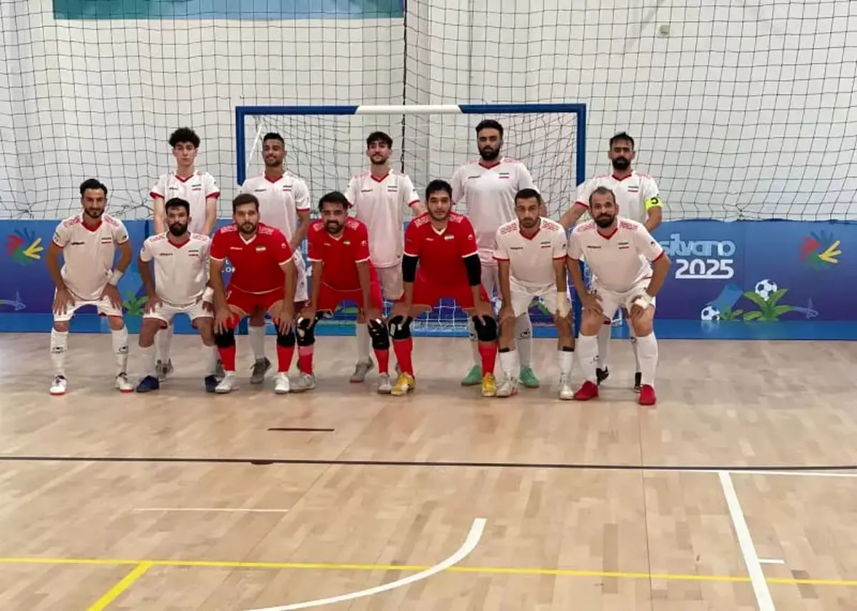 فوتسال ناشنوایان ایران به فینال جام جهانی صعود کرد