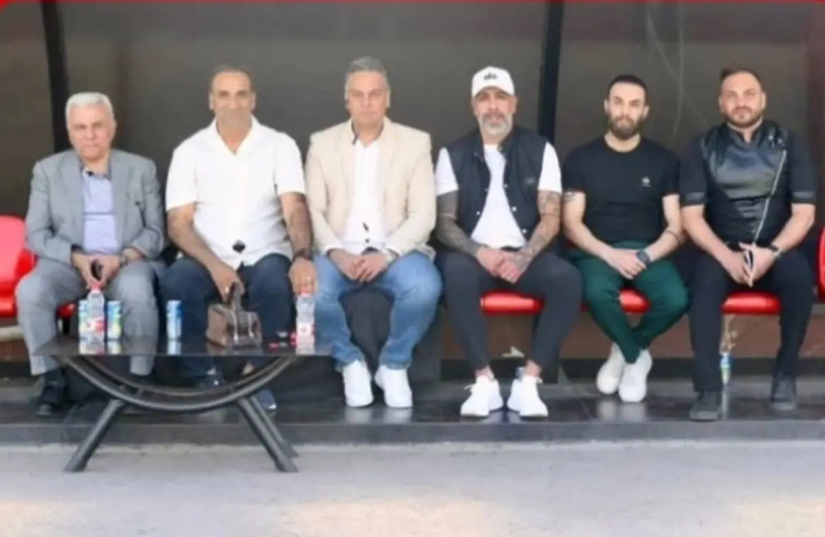 اشکان دژآگه در اردوگاه پرسپولیس (عکس)